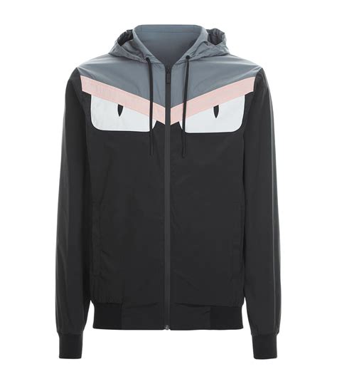 Fendi Reversible Monster Eye Jacket in Black for Men 